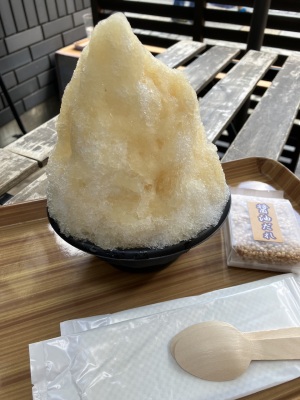 ふわふわかき氷生姜シロップ