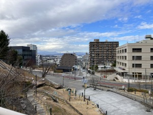 狭山市駅からの風景