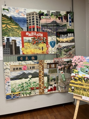 キルト展へ